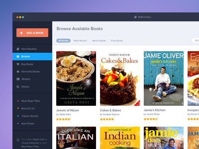 Book App PSD Mockup Freebie
