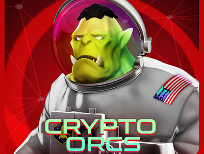 Moon Orc blockchain crypto design graphic design illustration metaverse nft nfts orc