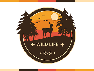 Wild life camp design graphic design illustration inspiration nature vector wild life wild west