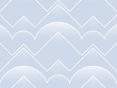 Clouds & Mountains 80s boring clouds deco mountains vector wallpaper