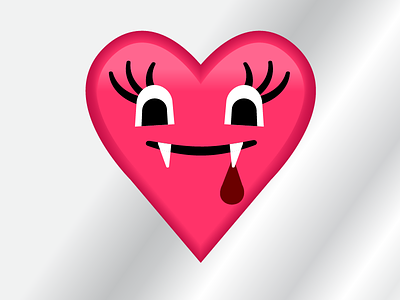 Heart emoji blood cute heart