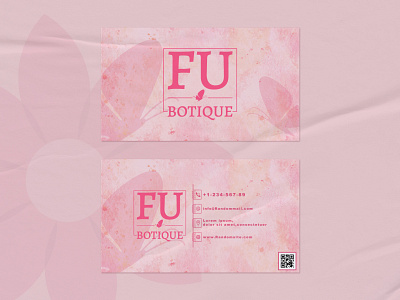 FASHION BOTIQUE | LOGO & BUSINESS CARD DESIGN