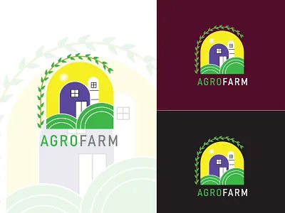 Farm Logo Design adobe illustrator adobe photoshop advertise artwork brand design branding branding design brnading design brochure brocure business card design document identity illustrator letter head logo logo type photosho[ typography