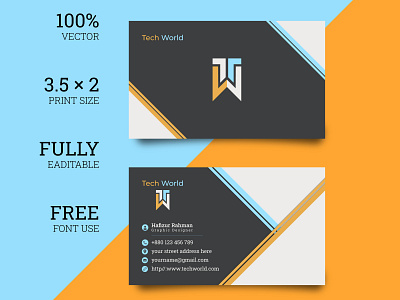 Business Card Design adobe illustrator branding branding design businesscard card design dribbble graphic design identity identity design infographic logo portfolio print print design stationery typography vector