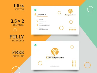 Company Logo & Business Card Design brand identity branding business card contact design crypto design graphic design illustration light logo logo design mark print software stationery technology type typography vector wordmark