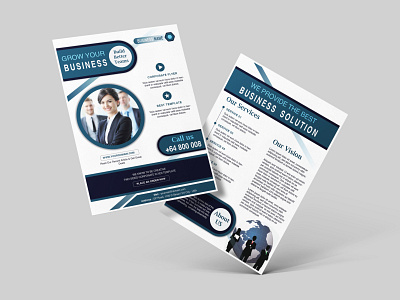 Business Flyer - Double Sided business flyer corporate flyer flyer