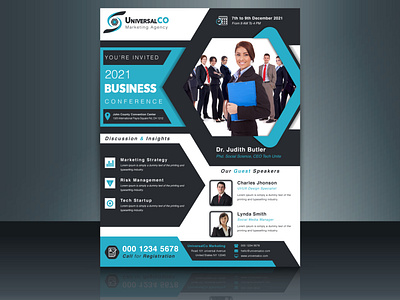 Corporate Business Flyer - Business Conference business flyer corporate flyer flyer