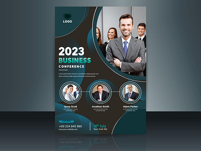 Corporate Flyer - Business Conference business flyer corporate flyer design flyer postcard