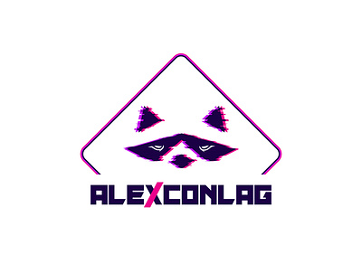 Alex Conlag Logo Design branding design funky gaming glitch glitch logo graphic design illustration logo logo design package design ui ux vector