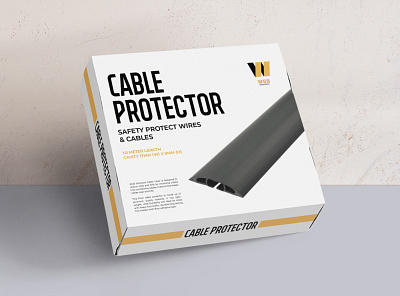 Cable Protector Packaging Design branding design graphic design illustration logo logo design package design ui ux vector