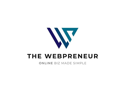 The Webpreneur Logo Design