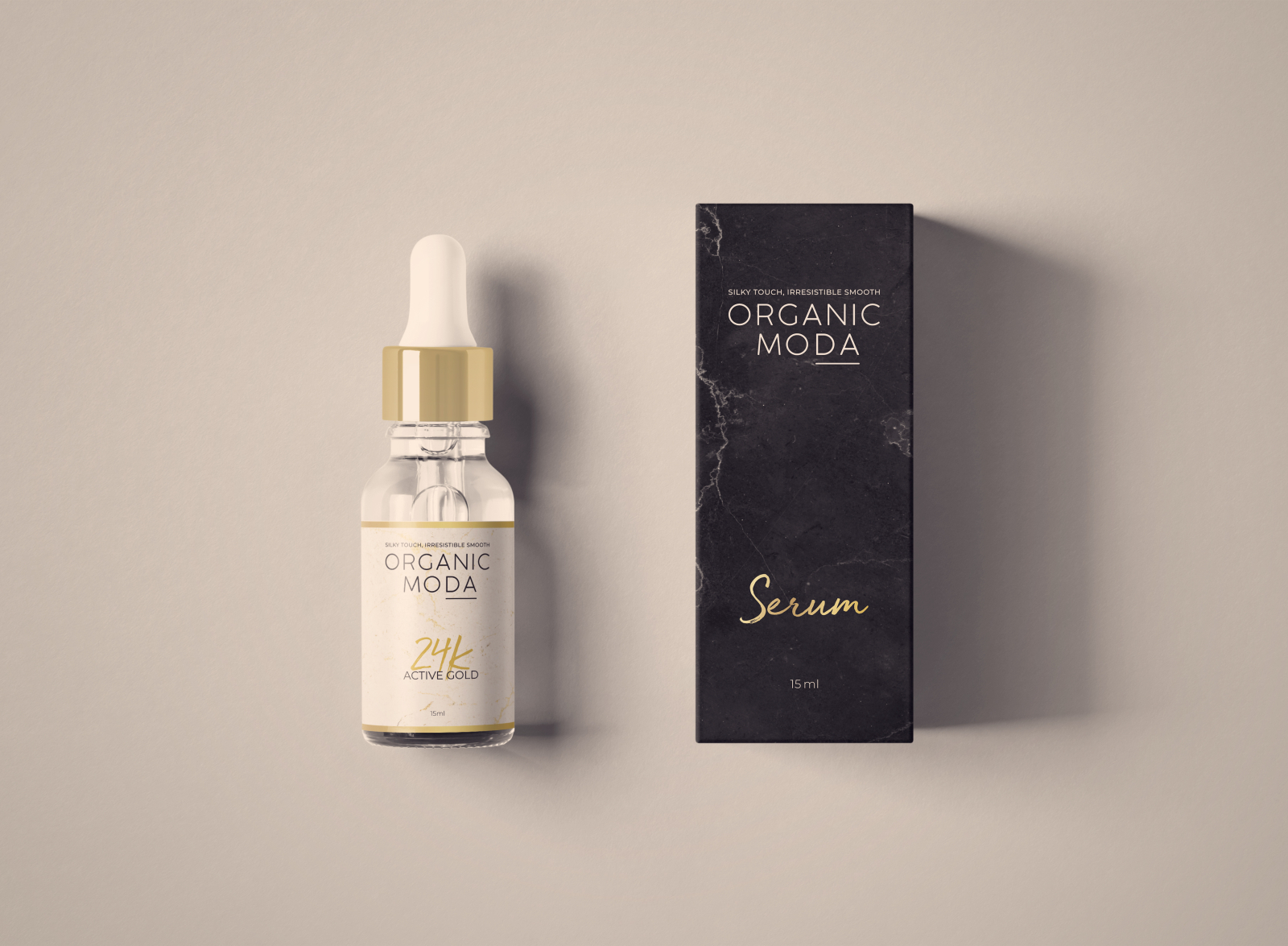 Organic Moda Serum Packaging Design by Ahmad Iqbal on Dribbble