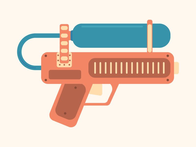 Water Gun By Hendrik Gerard On Dribbble