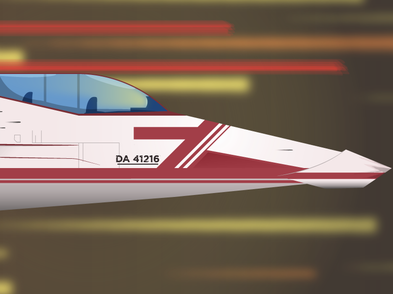Racer flat five colours minimal space vehicle space racer race space spacecraft futuristic simpel