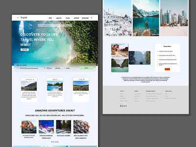 Travel Agency Website Design