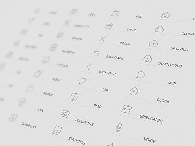 THE ICONS design graphic design icon illustration ui