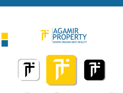 AGAMIR PROPERTY 
Real state logo/ Iconic/ Minimal logo