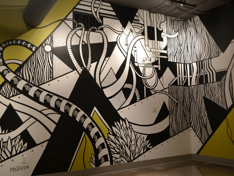 Digital Roots Mural by Mr.Taylor on Dribbble