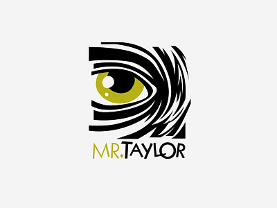 Mr.Taylor Eye eye icon illustration vector