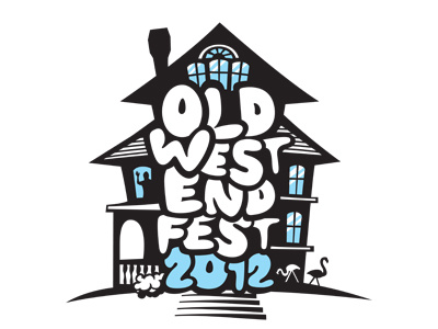 Old West End Fest 2012 - Mrtaylor design illustration tshirt vector