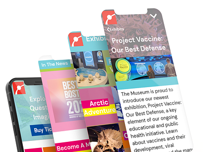 Boston Science Museum - Web App