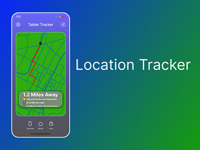 020 - Location Tracker 020 dailyui design ui