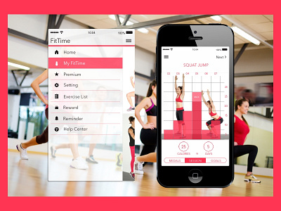 Ui App Fitnes 2 artdesign fitnessapp iosapp uidesign