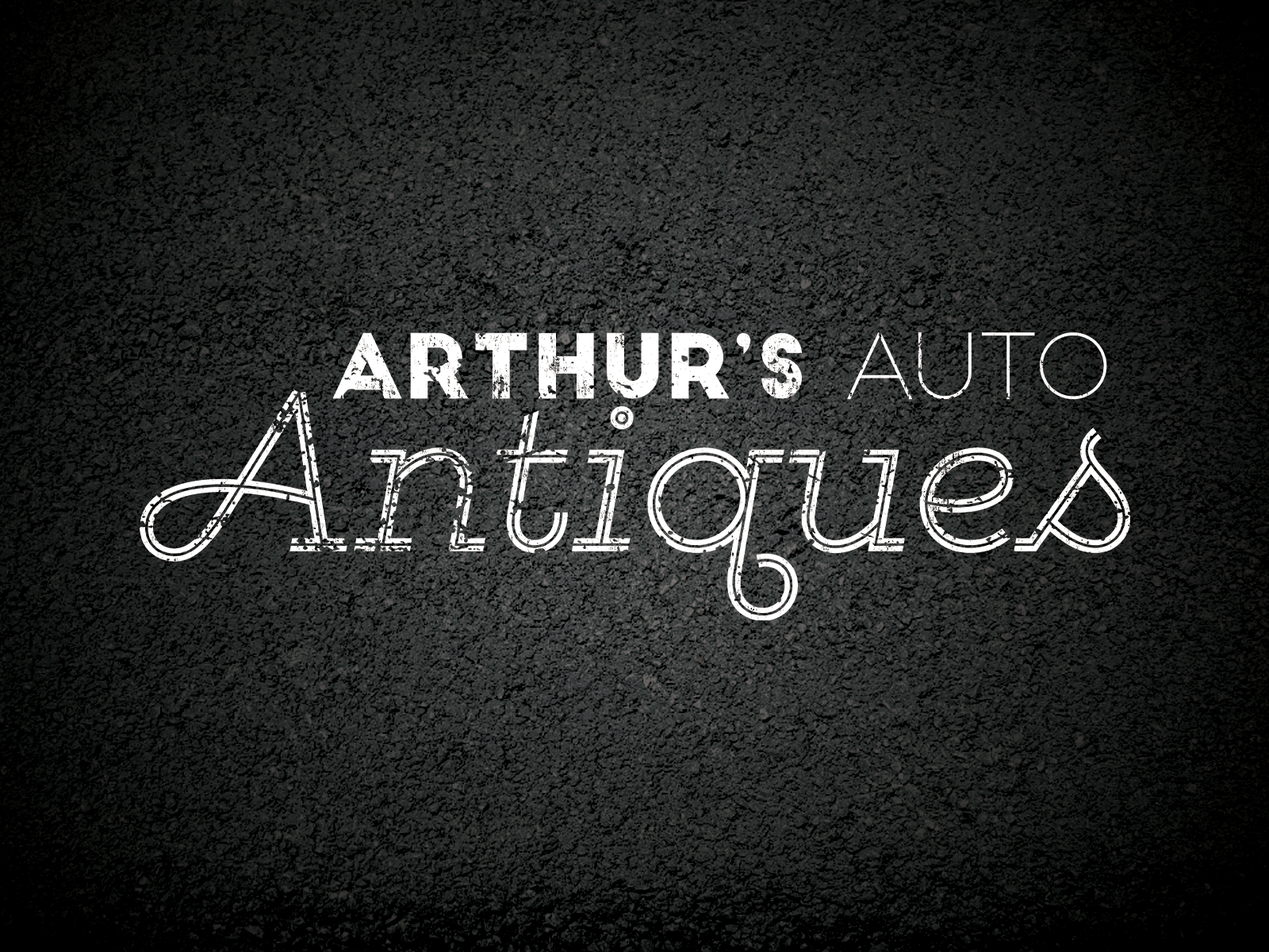 ARTHUR'S AUTO ANTIQUES advertising branding design graphic design logo website website design