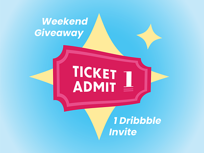 Dribbble Invite Give-away! 2019 adobe illustrator dribbble dribbble invitation dribbble invite illustrator invite limited time