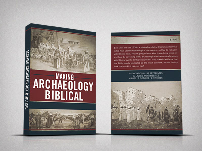 Making Archaeology Biblical archaeology bible blue book red