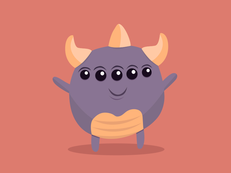 Hug Monster by Taylor Gordon-Wood on Dribbble