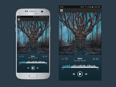 Music Player daily design mobile mobile design music music player song ui ui design