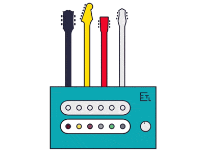 Lil engine animation guitar illustration tab lab