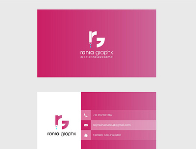 Business card business card double sided graphic design