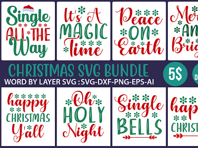 christmas svg bundle