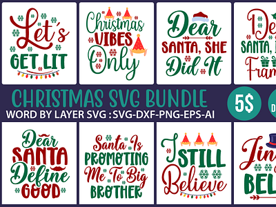 Christmas svg bundle