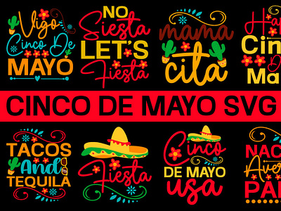 Cinco de mayo svg bundle