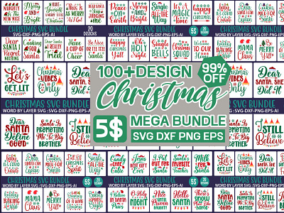 Christmas mega svg bundle