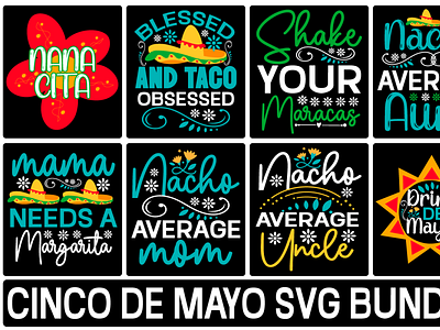 Cinco de mayo svg bundle