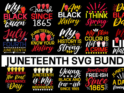 Juneteenth Svg Bundle