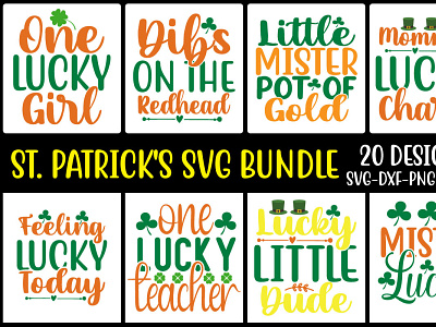 st. patrick's svg bundle