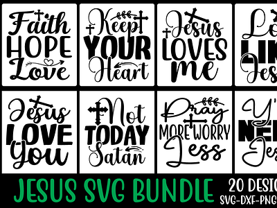 JESUS SVG BUNDLE