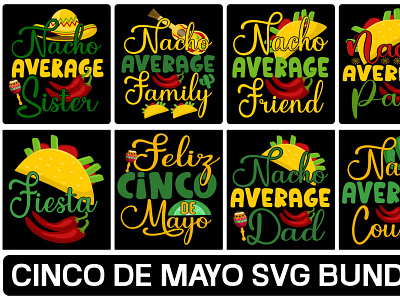 CINCO DE MAYO SVG BUNDLE cinco de mayo fiesta shirt