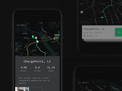 Consumer charging – UI explorations