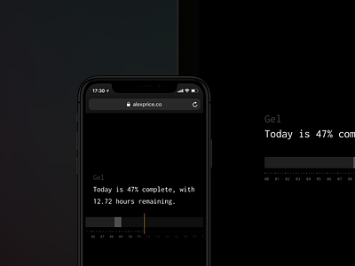 Gel update gel monospace time timeline tracking