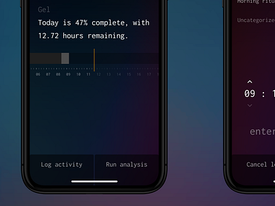 Gradients? background buttons gel gradients time timeline x