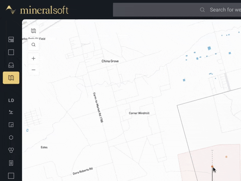 Detail panel open interaction animated animation close detail drawer map open slide