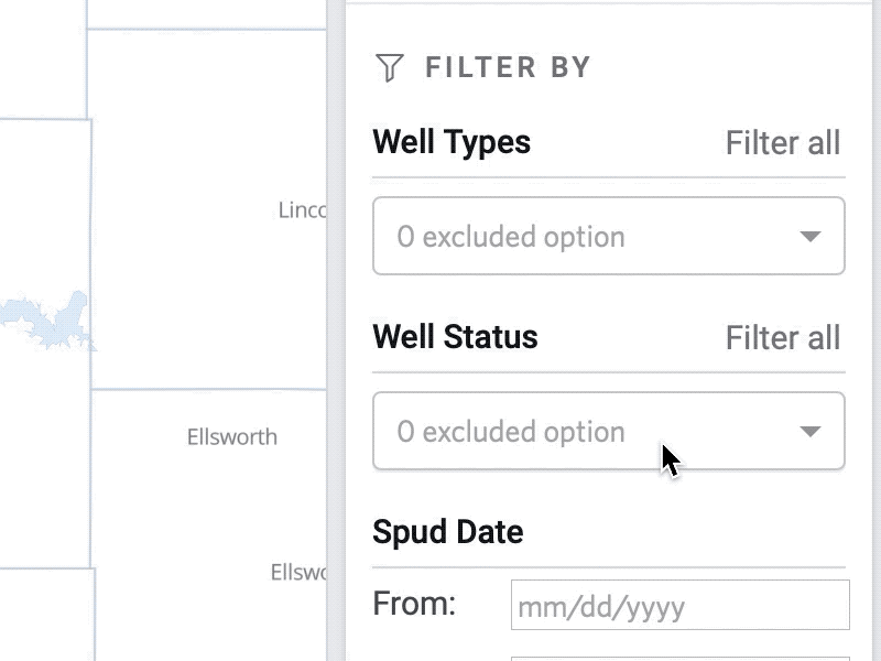 Quick filter actions