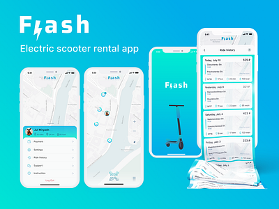 Electric Scooter Rental App