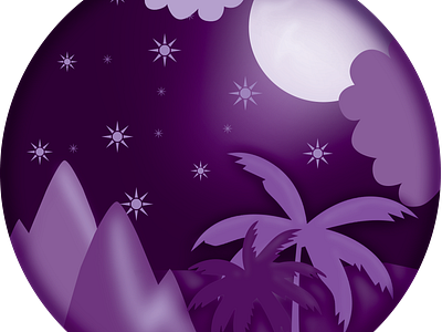 Starry Night :- made on #photoshop #illustrator.